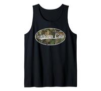 Vatican City Rome Italy Camo Vintage Distressed Canotta