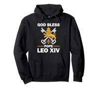 Vatican Pope Leo XIV - God Bless Pope Leo XIV Felpa con Cappuccio