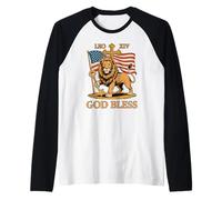Vatican Pope Leo XIV - God Bless Pope Leo XIV Maglia con Maniche Raglan