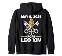 Vatican Pope Leo XIV - The 267th pope Felpa con Cappuccio