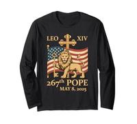 Vatican Pope Leo XIV - The 267th pope Maglia a Manica