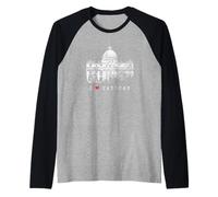 Vaticano Basilica di San Pietro Ventaglio Cité du Vatican Maglia con Maniche Raglan