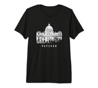 Vaticano Basilica di San Pietro Ventaglio Cité du Vatican Maglietta Premium