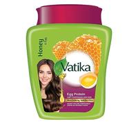 Dabur Vatika - Maschera per capelli con proteine dell’albume d’uovo, 500 g