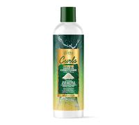 Vatika Naturals Curls AQUABOOST Balsamo senza risciacquo con acqua di riso ed elettroliti, trattamento idratante, districante e anti-crespo per capelli ricci, mossi e testurizzati, 370 ml