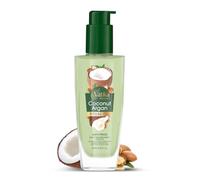Vatika Naturals Ritual, olio di cocco e argan per capelli, 100 ml, olio nutriente per capelli per uso quotidiano, non appiccicoso, anti-crespo e nutrimento del cuoio capelluto, contiene cocco e olio