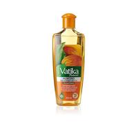 Vatika Olio per Capelli Arricchito alle Mandorle 200 ml - Multivitaminici A, E, F per Cuoio Capelluto Sano e Capelli Forti, con Mandorle Dolci e Cocco per Lucentezza e Capelli più Spessi