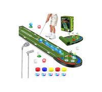 VATOS Golf Game Indoor-Tappetino da Golf per Bambini con Palline e buche a LED, Mazze da Golf, Divertimento al Chiuso e all'aperto per casa, Cortile, Ufficio, Regali per Bambini, Adolescenti e Adulti