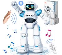 VATOS Robot giocattolo per bambini da 3 a 12 anni - Robot telecomandato programmabile con controllo dei gesti che balla e cammina, robot intelligente per bambini regalo di compleanno