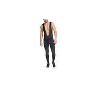 Vaude active warm bib calzamaglia nero argento