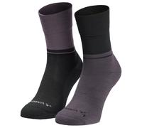 Vaude - All Year Wool Socks - Calze da ciclismo EU 42-44 grigio/nero