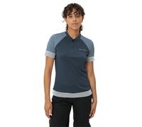Vaude Altissimo Q-Zip Shirt W - maglia ciclismo - donna I44 D40 Blue woman Wool,Vaude Green Shape