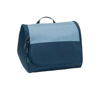 VAUDE Beauty case WegaWash in, beauty case con specchio integrato, portaspazzolino e gancio per appenderla, borsa da toilette imbottita con suddivisione interna ben studiata