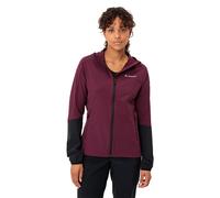 VAUDE Moab IV - Giacca softshell da donna, antivento e traspirante, materiale riciclato, impermeabile, con cappuccio