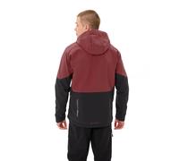 Vaude Qimsa Softshell - giacca MTB - uomo S Dark Red/Black man Vaude Green Shape,Recycled Polyester,Recycled Materials
