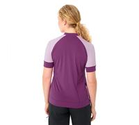 Vaude Altissimo Q-Zip Shirt W - maglia ciclismo - donna Dark Pink/Light Violet I46 D42