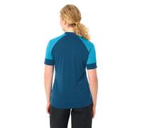 Vaude - Women's Altissimo Q-Zip Shirt - Maglietta da ciclismo 42 blu