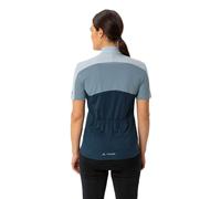 Vaude Bike Maglia A Maniche Corte Matera Full Zip Summer Blue