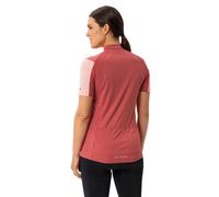 Maglia con zip a metà da donna VAUDE Matera Rouge