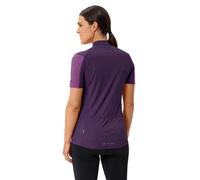 Vaude Bike Maglia A Maniche Corte Matera Half Zip Eggplant