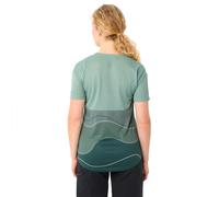 Vaude Bike Moab Vi Short Sleeve T-shirt Verde 38 / Regular Donna Deep Pond