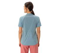 Vaude Bike Maglietta A Maniche Corte Tamaro Half Zip Iv Nordic Blue