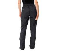 Vaude Women's Drop Pants II, pantaloni antipioggia, donna, nero/nero 36(S) black/black