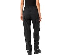 Vaude Bike Pantaloni Yaras Rain Zip Black