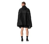 Vaude Bike Poncho Impermeabile Valdipino Black