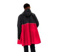 Vaude - Valero Poncho - Giacca antipioggia S rosso