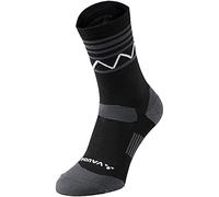 VAUDE Bike Socks Mid, Black/White, 39-41 Calzini, Unisex - Adulto, Black/White, 3941