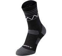 VAUDE Bike Socks Mid, Black/White, 42-44 Calzini, Unisex - Adulto, Black/White, 4244