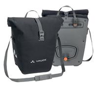 Vaude - Borsa doppia bici per portapacchi posteriore - Aqua Back Deluxe Phantom Black - Nero