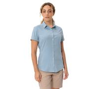 Vaude Seiland - camicia a maniche corte - donna 40 Light Blue/White woman Recycled Materials