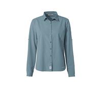 VAUDE Camicia da donna Rosemoor IV tinta unita azzurro | 34