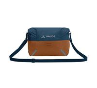 Vaude CityBox Bike ll KLICKfix Borse manubrio blu/marrone, fibra sintetica, unisex