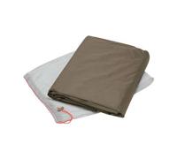 Vaude - Telo per la tenda Allround Space 2P - Footprint Allround Space 2P Bark in Poliestere Riciclato - Marrone Marrone