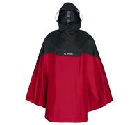 Vaude Covero II Poncho Pioggia Fahrrad-Regenschutz Cape Cappotto Impermeabile