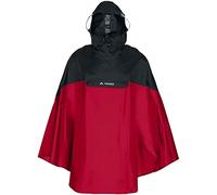 Vaude Bike Covero Ii Waterproof Poncho Rosso L Uomo