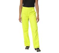 Vaude Drop II - pantaloni antipioggia - donna 38 Yellow/Black woman Bluesign,Vaude Green Shape