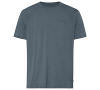 Vaude - Essential Wool T-Shirt - Maglia merino L grigio/blu