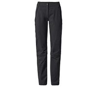 Vaude - Women's Farley Stretch Capri T-Zip Pants III - Pantaloni zip off 42 - Long nero