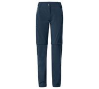 Vaude Farley Stretch Zo T-zip Ii Pants Blu 34 / Short Donna