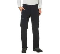 Vaude Farley Stretch T-Zip II, Pantalone Lungo Uomo, Nero, 46