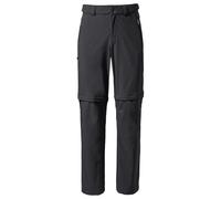 Vaude Men's Farley Stretch T-Zip Pants III, pantaloni da trekking, uomo, nero S(48) BLACK