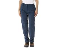 Vaude Farley Stretch ZO II - pantaloni trekking - donna Blue 44 SHORT