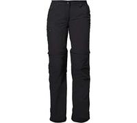 VAUDE Farley ZO IV Pantaloni Donna, Nero (Black), 46/XXL