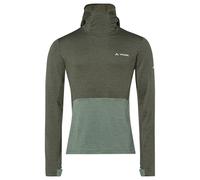 VAUDE Felpa con Cappuccio da Uomo Monviso Maglietta da Escursionismo, Cachi, S