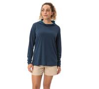 VAUDE Felpa con cappuccio Mineo L/S maglia a manica lunga Blu Taglia 42 Donna