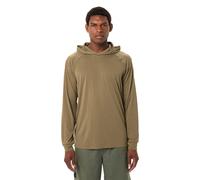 Vaude - Mineo L/S Hoody - Maglia a manica lunga L beige/marrone